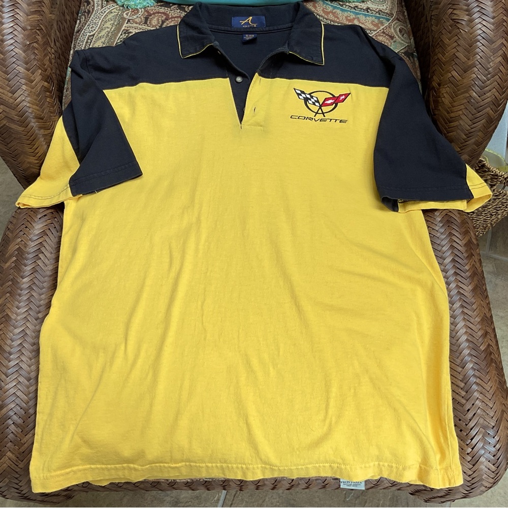 Ash City men’s Corvette polo shirt. EUC